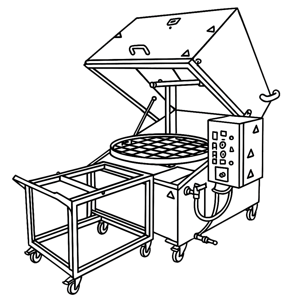 Máquinas Industriales Estándar de Lavado de Piezas Konya